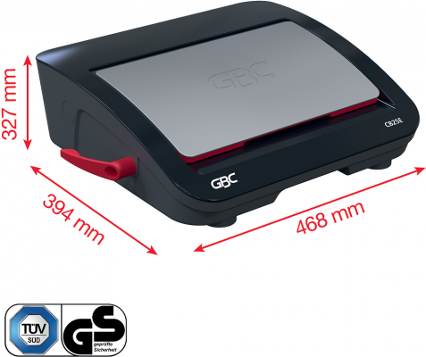 Masina de indosariat GBC CombBind CB25E, electrica, cu spire de plastic, A4, 25/390 coli, negru-argintiu